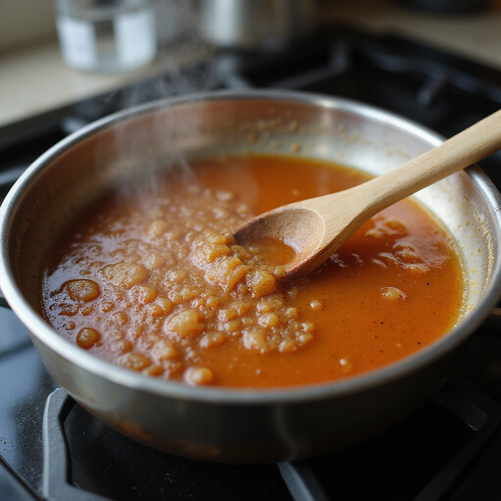 Apple Brandy Cocktail Recipes Smooth Warm Seasonal Drinks Step 5 Simmer Mixture