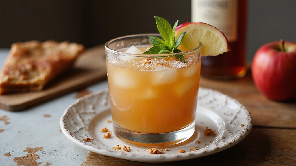 Apple Pie Moonshine Cocktail Recipes Sweet Spiced Holiday Drink