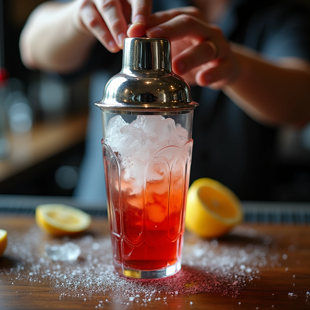 Bacardi Limon Cocktail Recipes Light Refreshing Drinks Step 3 Combine Ingredients in Shaker