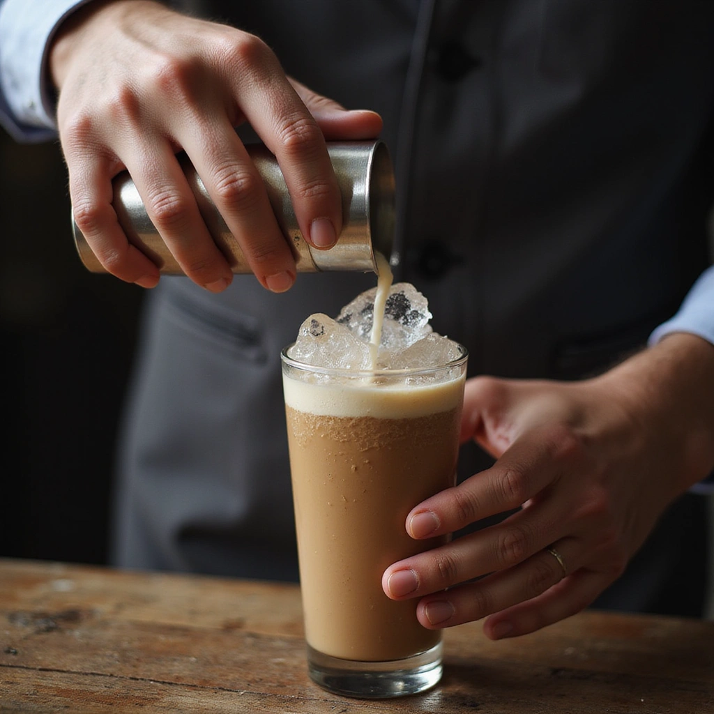 Black Widow Drink Cocktail Recipes Dark Sweet Halloween Idea Step 4 Shake the Cocktail