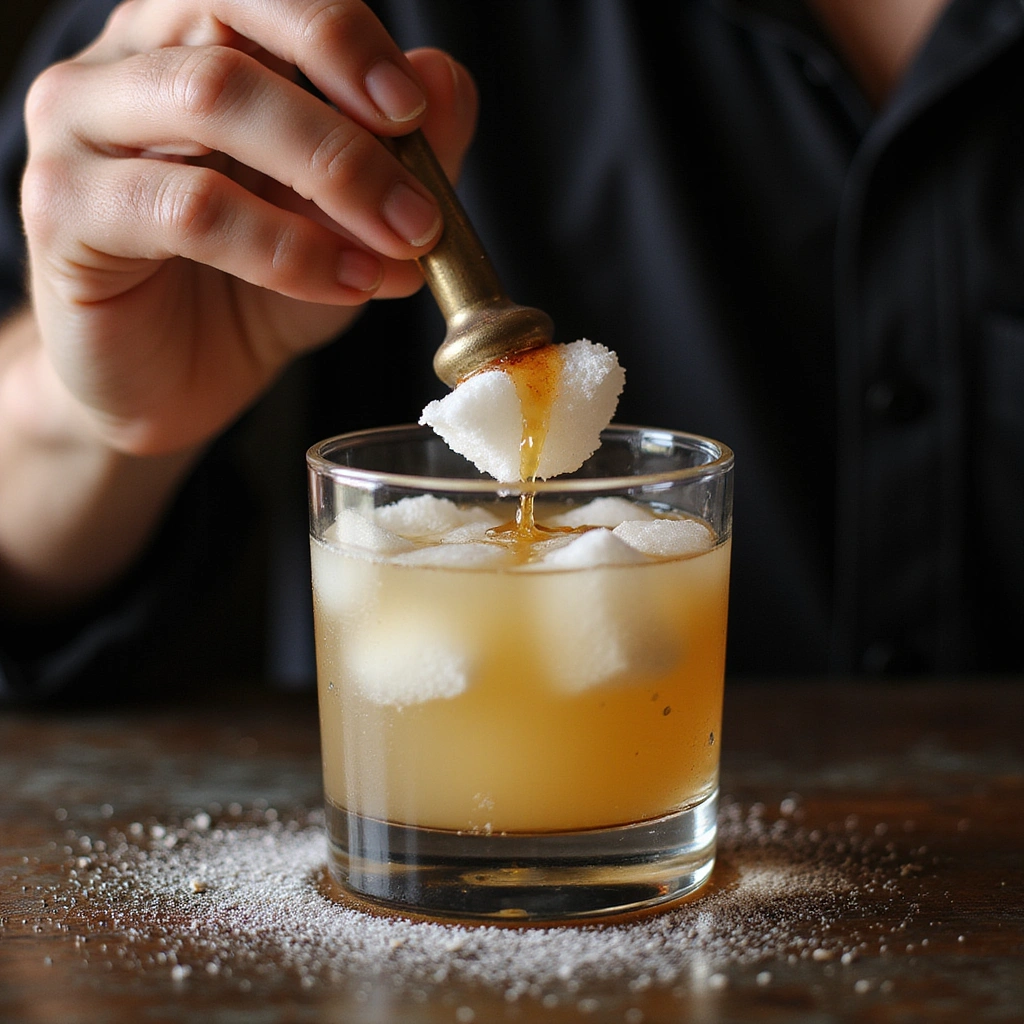 Bourbon Old Fashioned Cocktail Recipes Smooth Classic Style Step 2 Muddle the Sugar