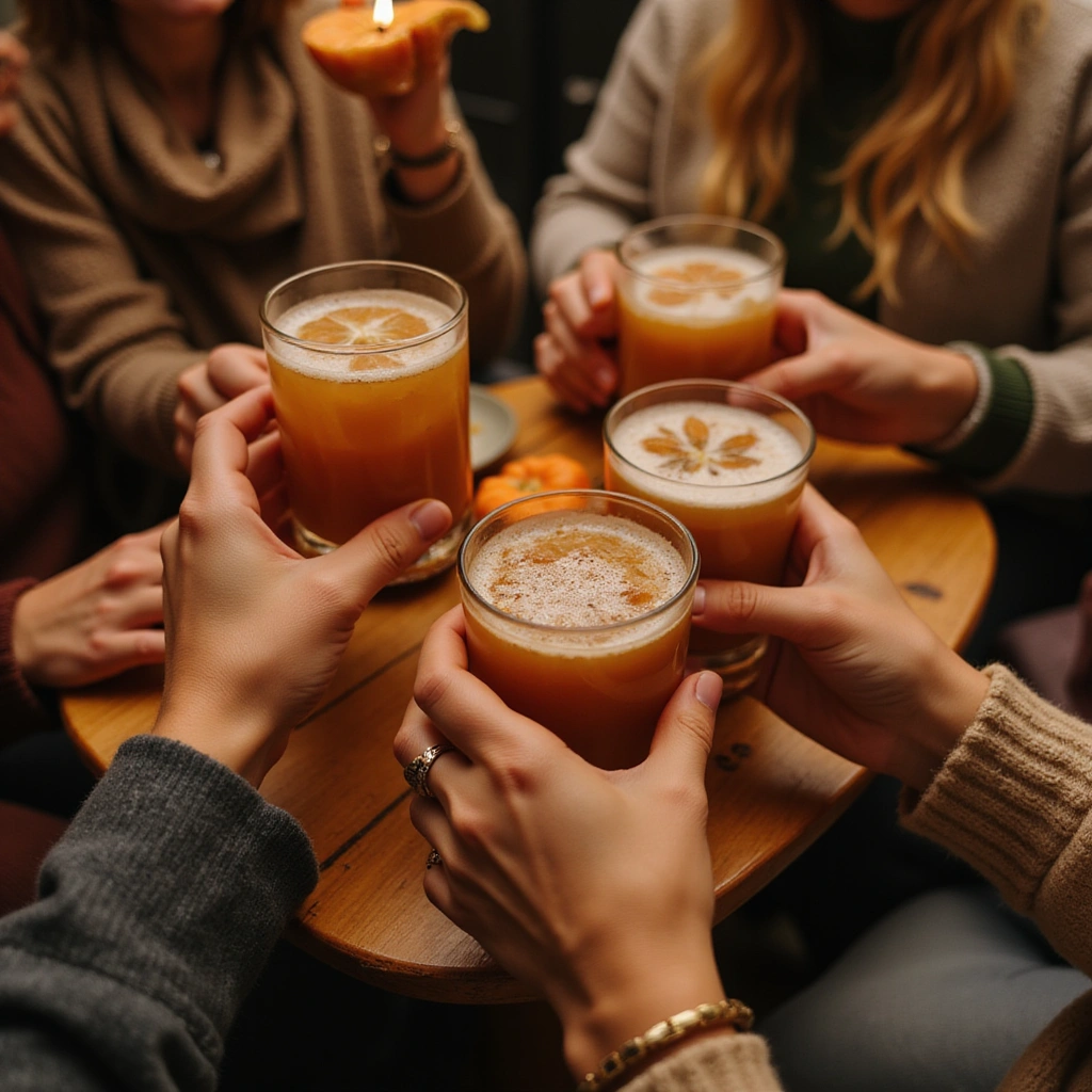 Caramel Apple Cocktail Recipes Cozy Fall Drink Idea Step 8 Serve and Enjoy