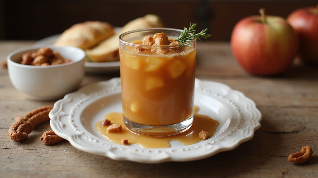 Caramel Apple Cocktail Recipes Cozy Fall Drink Idea