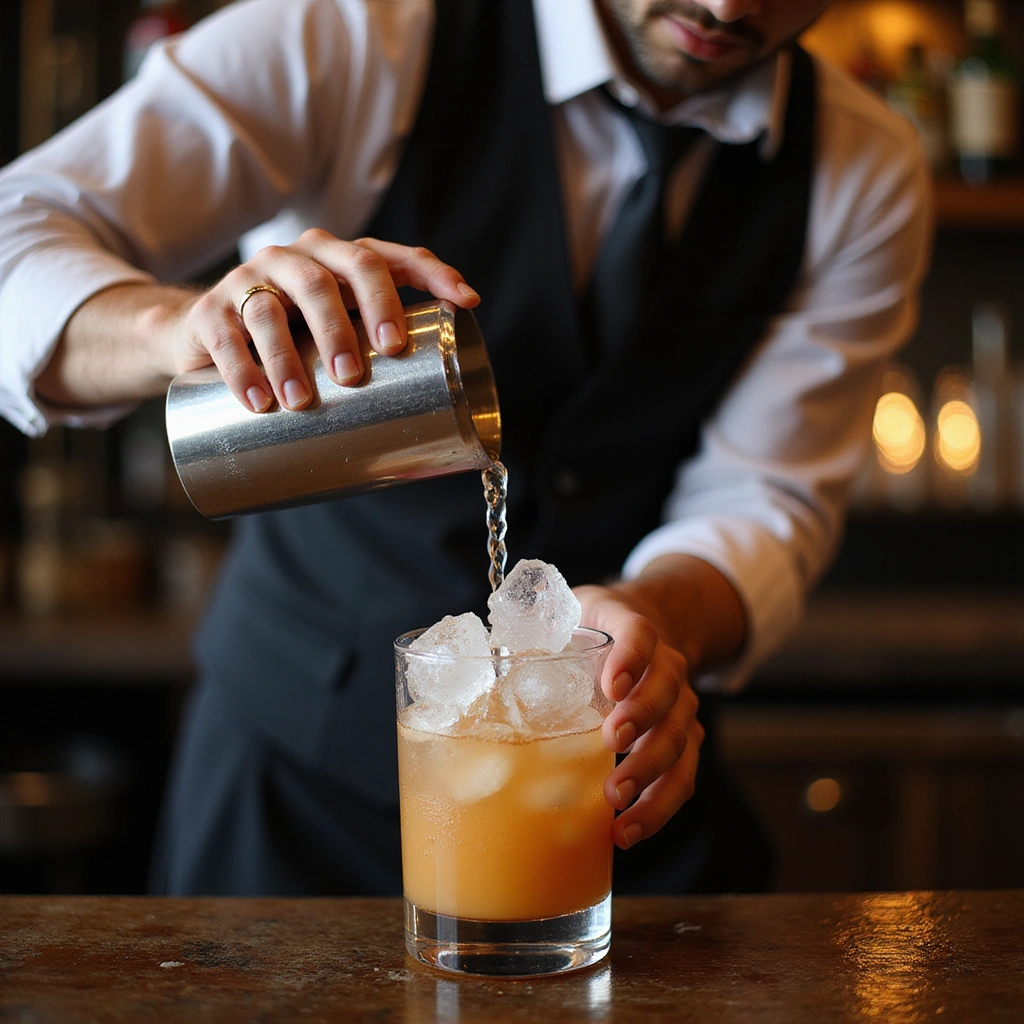 Cherry Blossom Gin Cocktail Recipes Light Floral Spring Drink Step 3 Shake the Cocktail