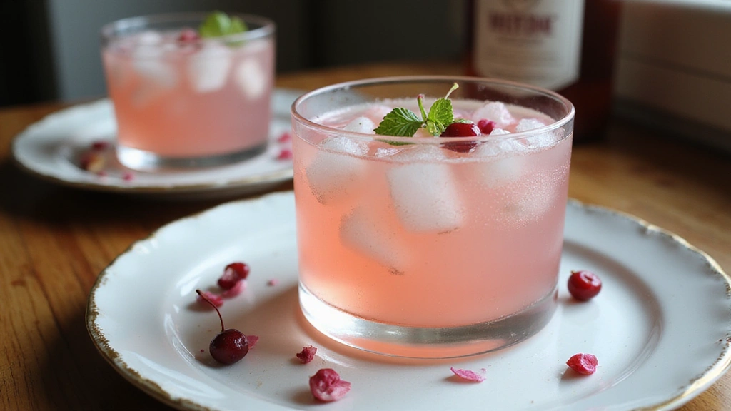 Cherry Blossom Gin Cocktail Recipes Light Floral Spring Drink