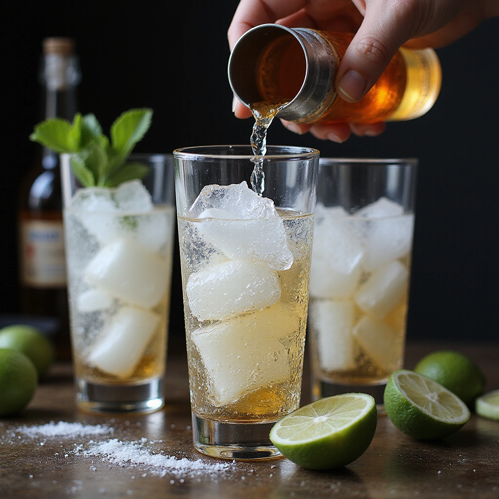 Christmas Gin and Tonic Cocktail Recipes Festive Holiday Drink Step 6 Prepare the Glass