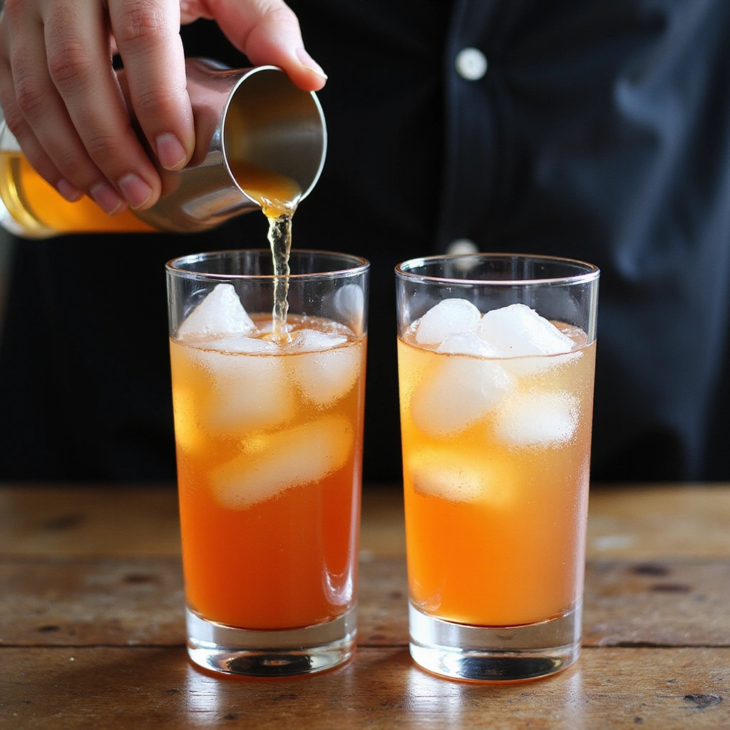 Christmas Gin and Tonic Cocktail Recipes Festive Holiday Drink Step 7 Pour the Mixture