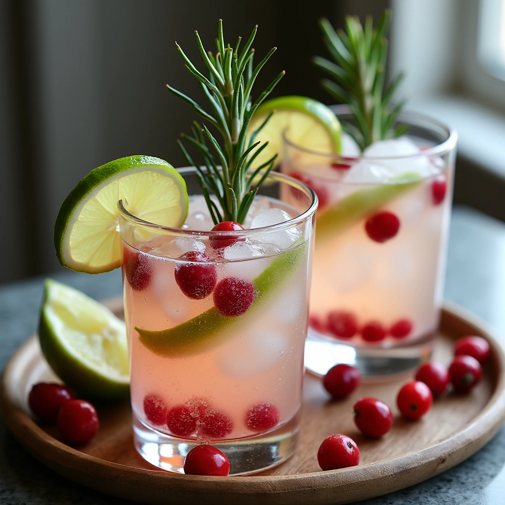 Christmas Gin and Tonic Cocktail Recipes Festive Holiday Drink Step 9 Garnish the Cocktail