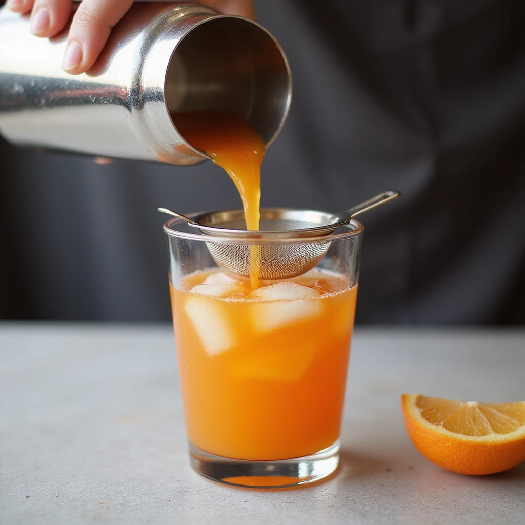 Cocktail Recipes for Party Easy Drinks to Impress Guests Step 6 Strain the Cocktail