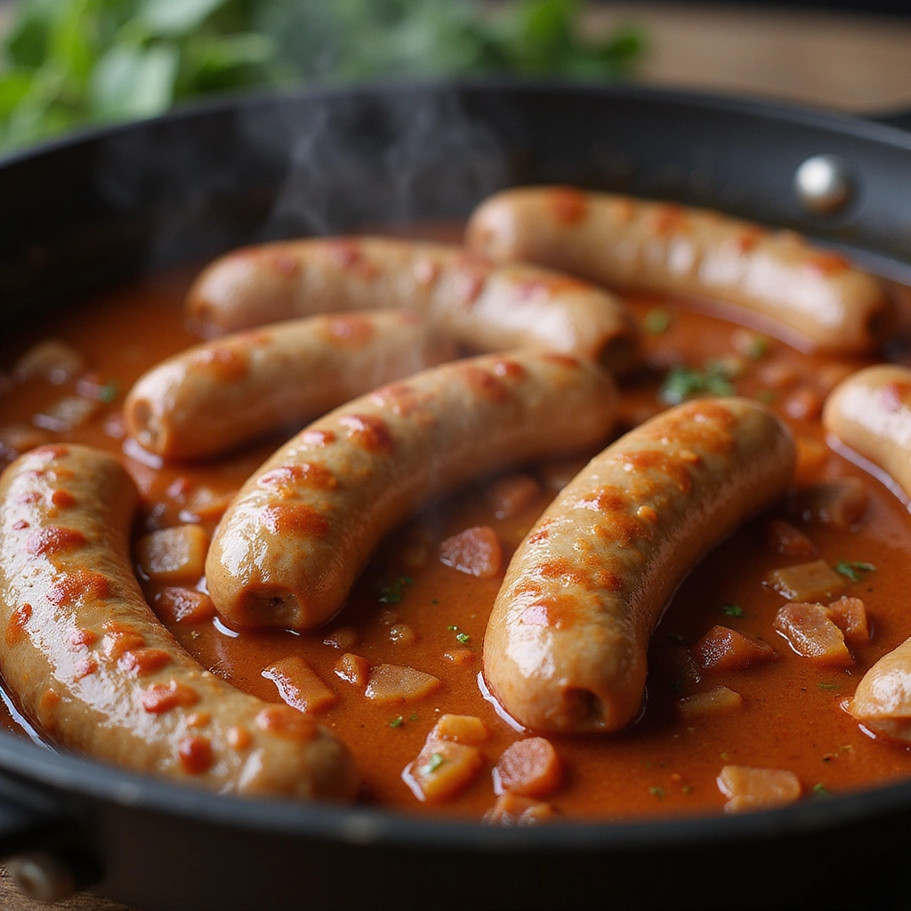 Cocktail Sausage Recipes with Little Smokies Party Favorite Step 5 Simmer for Flavor