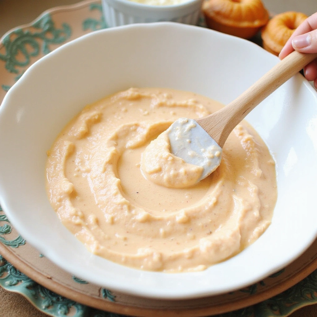 Cream Cheese Shrimp Dip with Cocktail Sauce Easy Appetizer Recipe Step 5 Transfer to Serving Bowl
