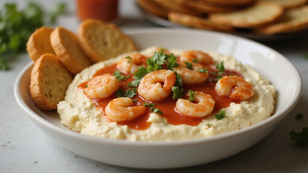 Cream Cheese Shrimp Dip with Cocktail Sauce Easy Appetizer Recipe