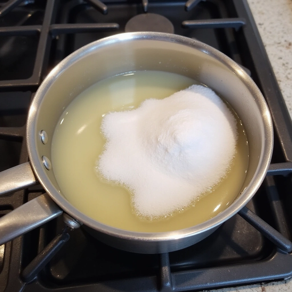 Crown Peach Cocktail Recipes Sweet Refreshing Summer Drink Step 2 Prepare the Simple Syrup