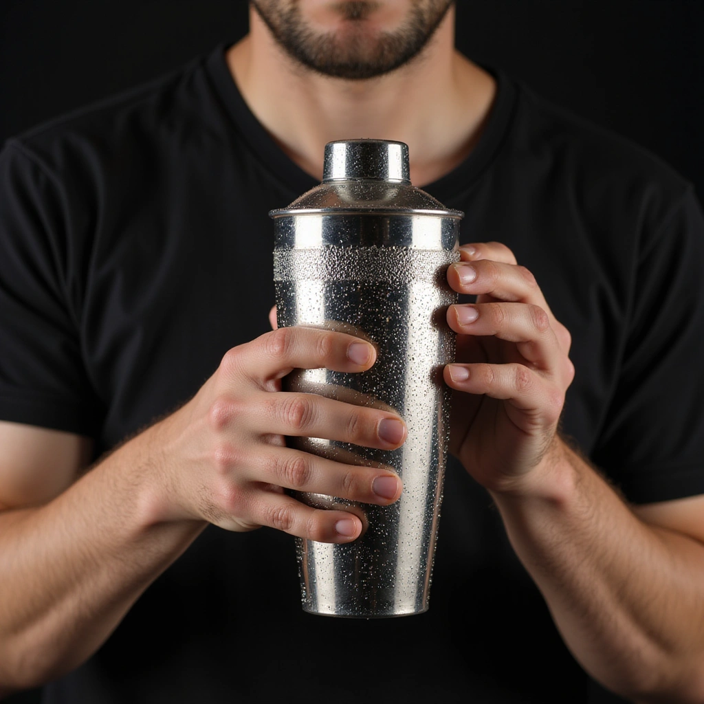 Crown Peach Cocktail Recipes Sweet Refreshing Summer Drink Step 5 Shake Vigorously