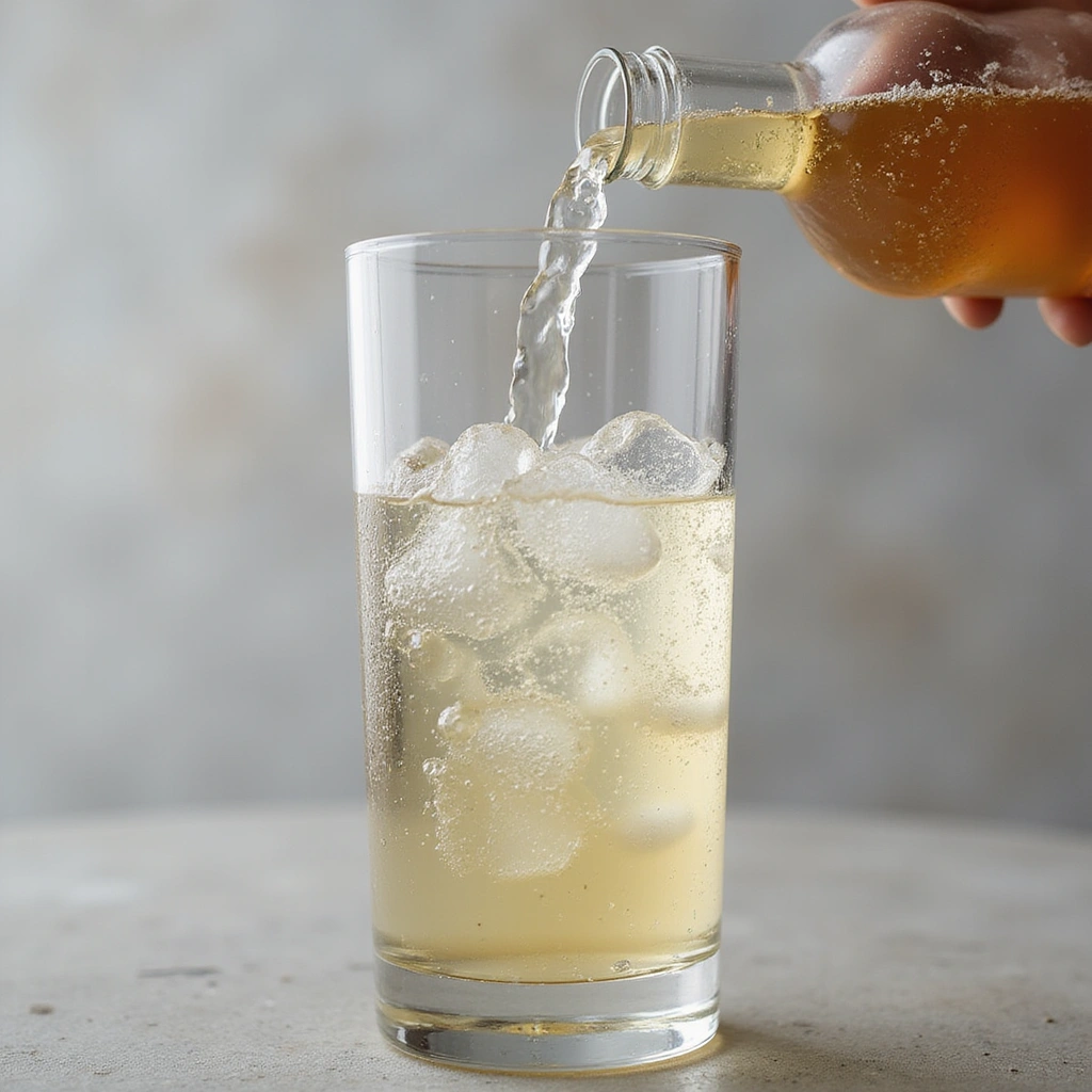 Crown Peach Cocktail Recipes Sweet Refreshing Summer Drink Step 7 Top With Club Soda