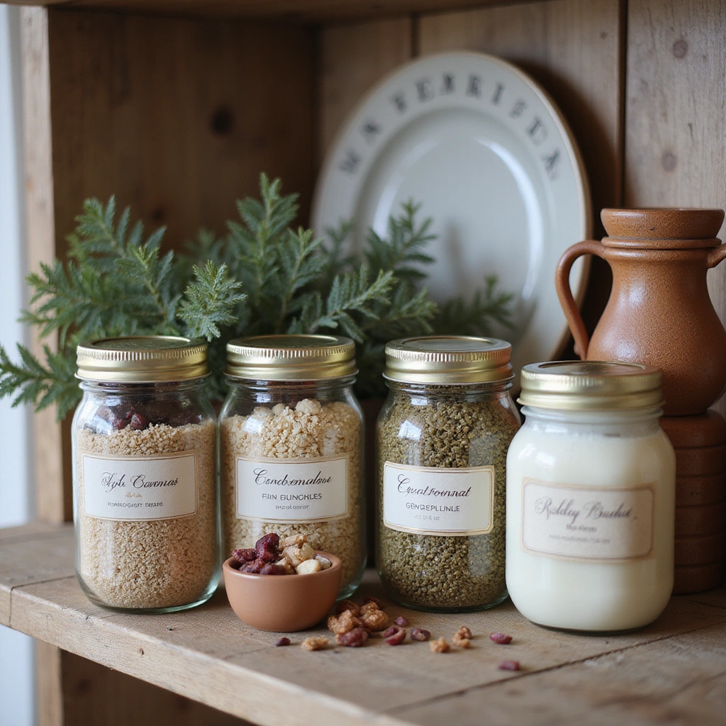 Dried Fruit Cocktail Jars DIY Recipes Sweet Homemade Gift Idea Step 6 Store or Gift