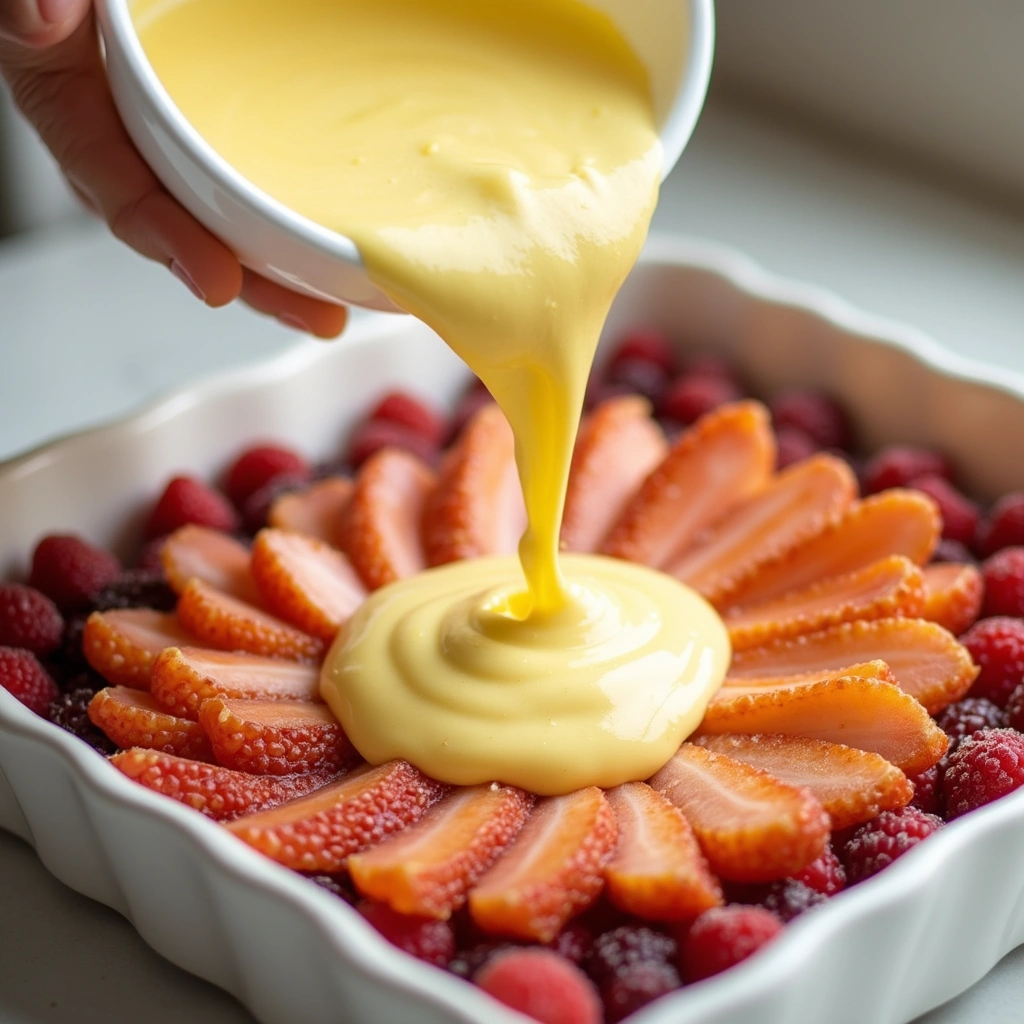 Easy Fruit Cocktail Dump Cake Recipe Sweet and Simple Dessert Step 4 Add the Cake Mix