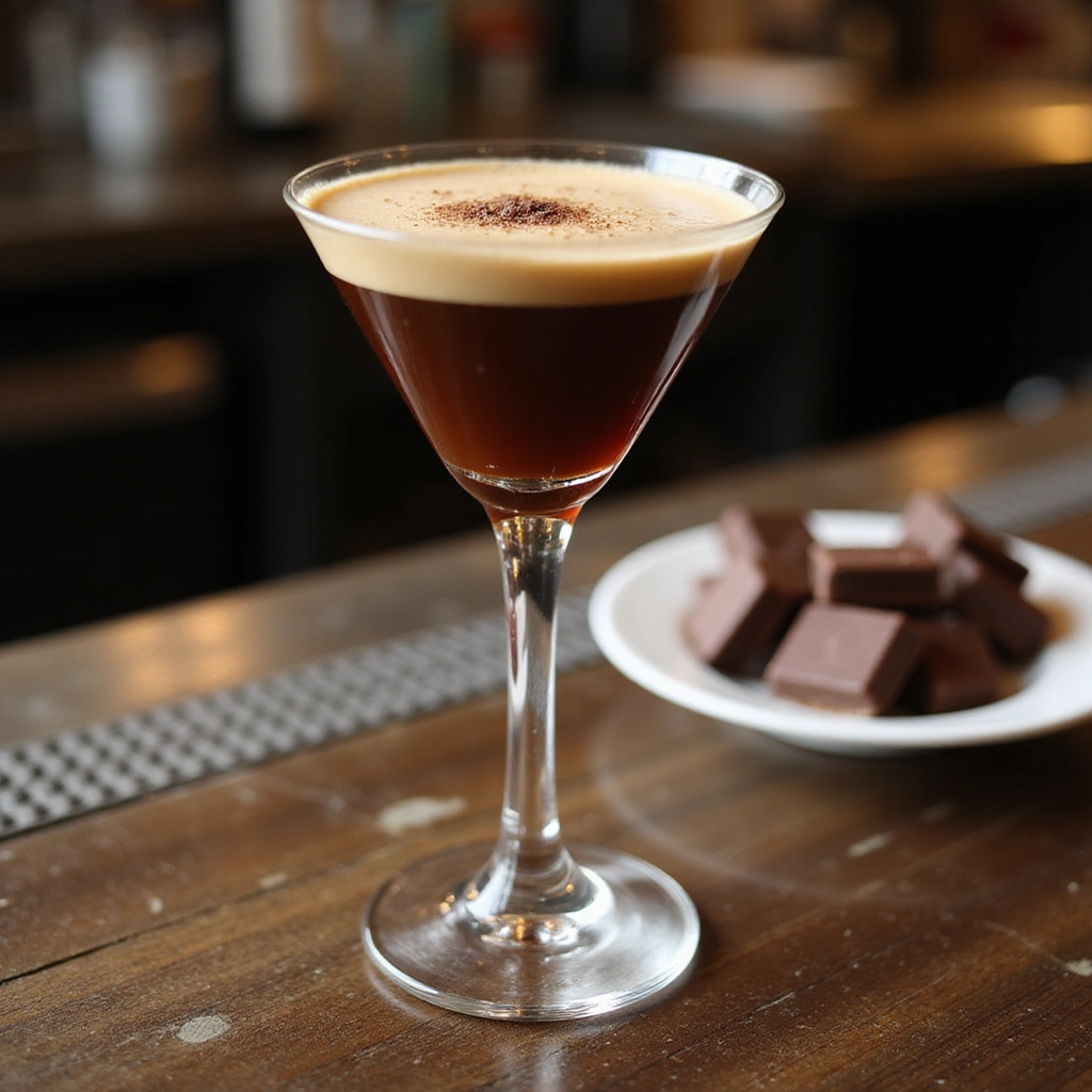 Espresso Martini Cocktail Recipes Smooth and Energizing Drink Step 7 Serve Immediately