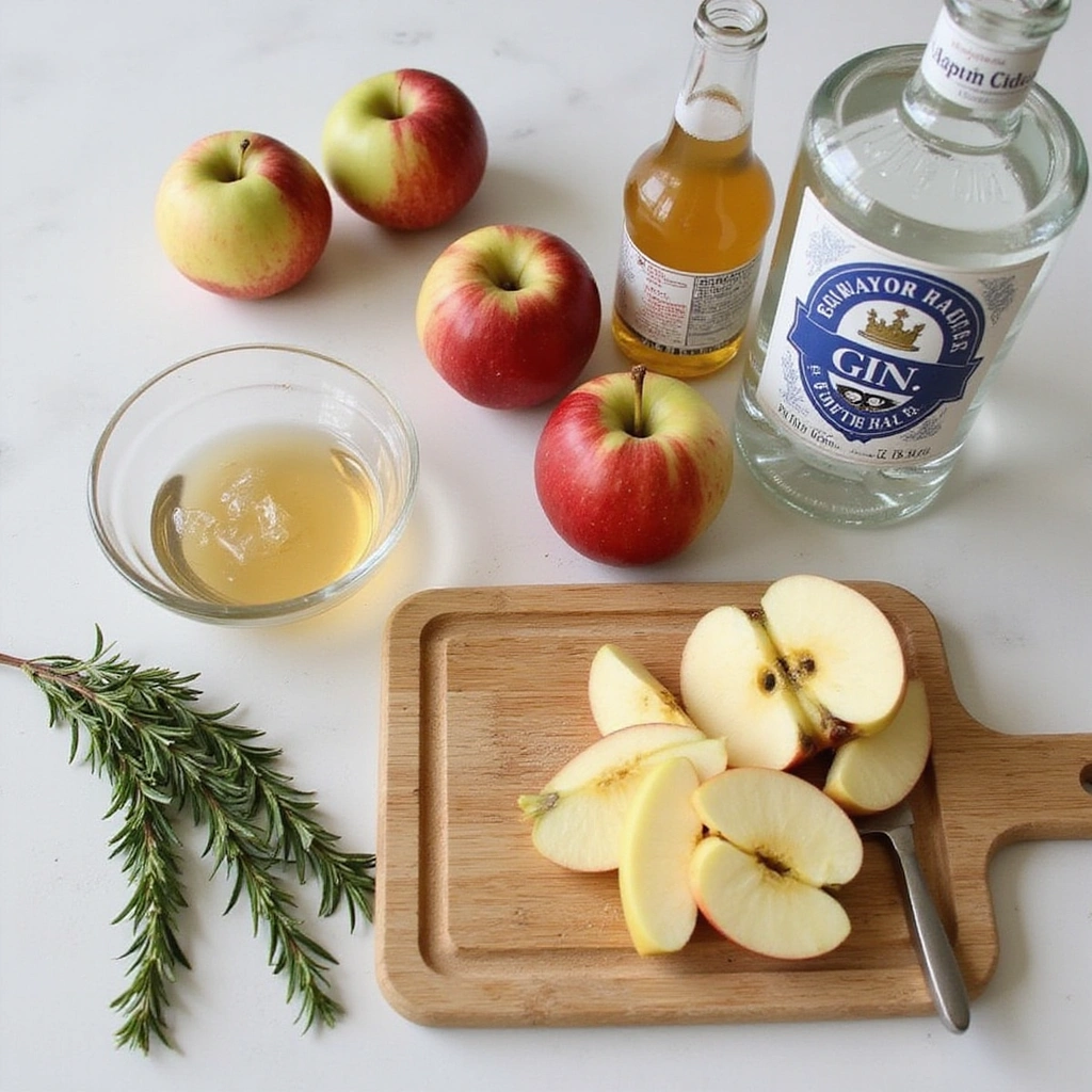 Fall Gin Cocktail Recipes Crisp Refreshing Autumn Drinks Step 1 Prepare Ingredients