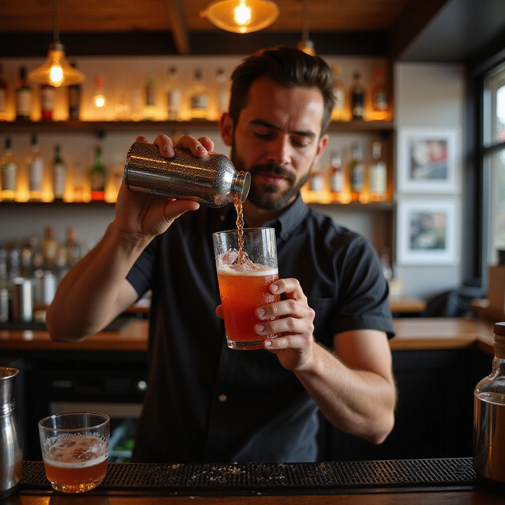 Fall Gin Cocktail Recipes Crisp Refreshing Autumn Drinks Step 4 Shake the Mixture