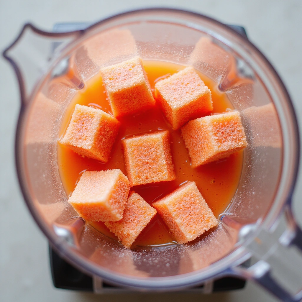 Freezer Door Cocktail Recipes Fun Large Batch Party Drinks Step 5 Blend the Frozen Mixture