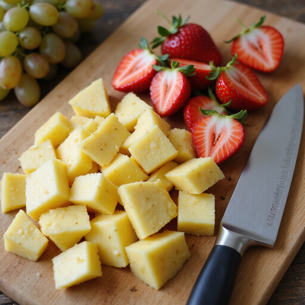 Fruit Cocktail Dessert Recipes Sweet Quick and Easy Treats Step 2 Cut the Fruits