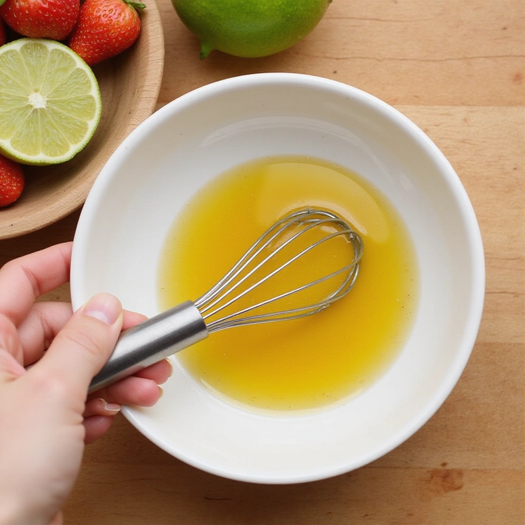 Fruit Cocktail Dessert Recipes Sweet Quick and Easy Treats Step 3 Prepare the Dressing