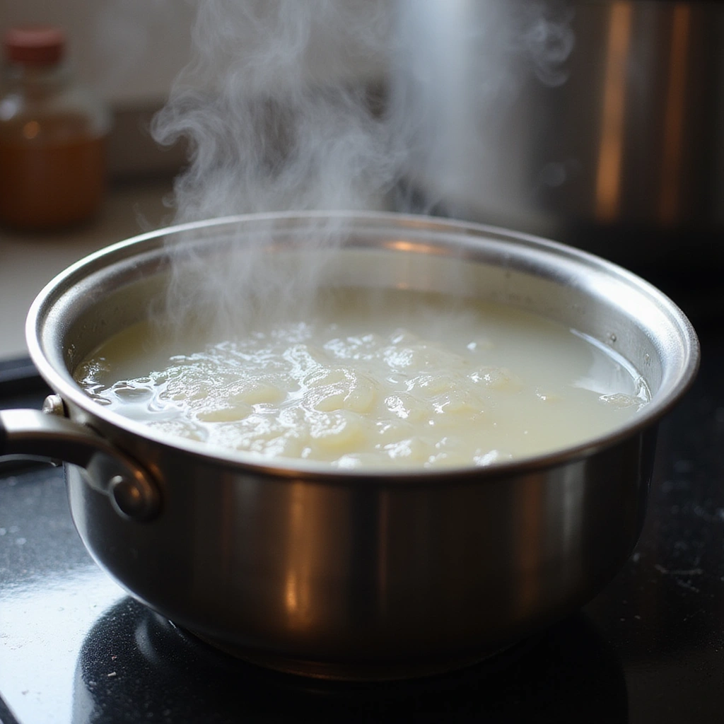Fruit Cocktail Jello Recipes Sweet Nostalgic Dessert Step 1 Boil Water