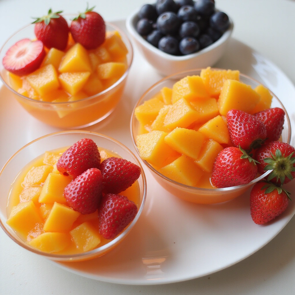 Fruit Cocktail Jello Recipes Sweet Nostalgic Dessert Step 4 Layer Fruits in Molds