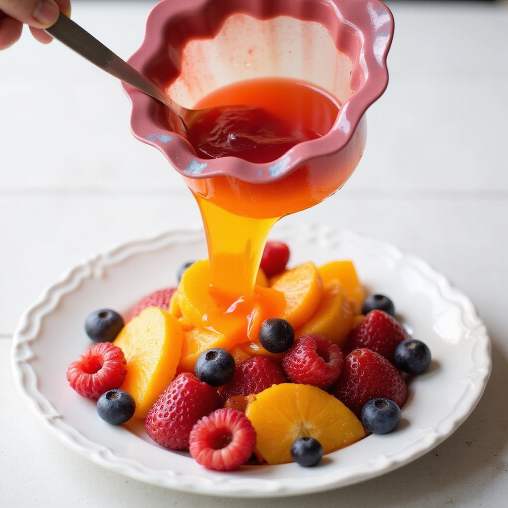 Fruit Cocktail Jello Recipes Sweet Nostalgic Dessert Step 7 Prepare for Serving