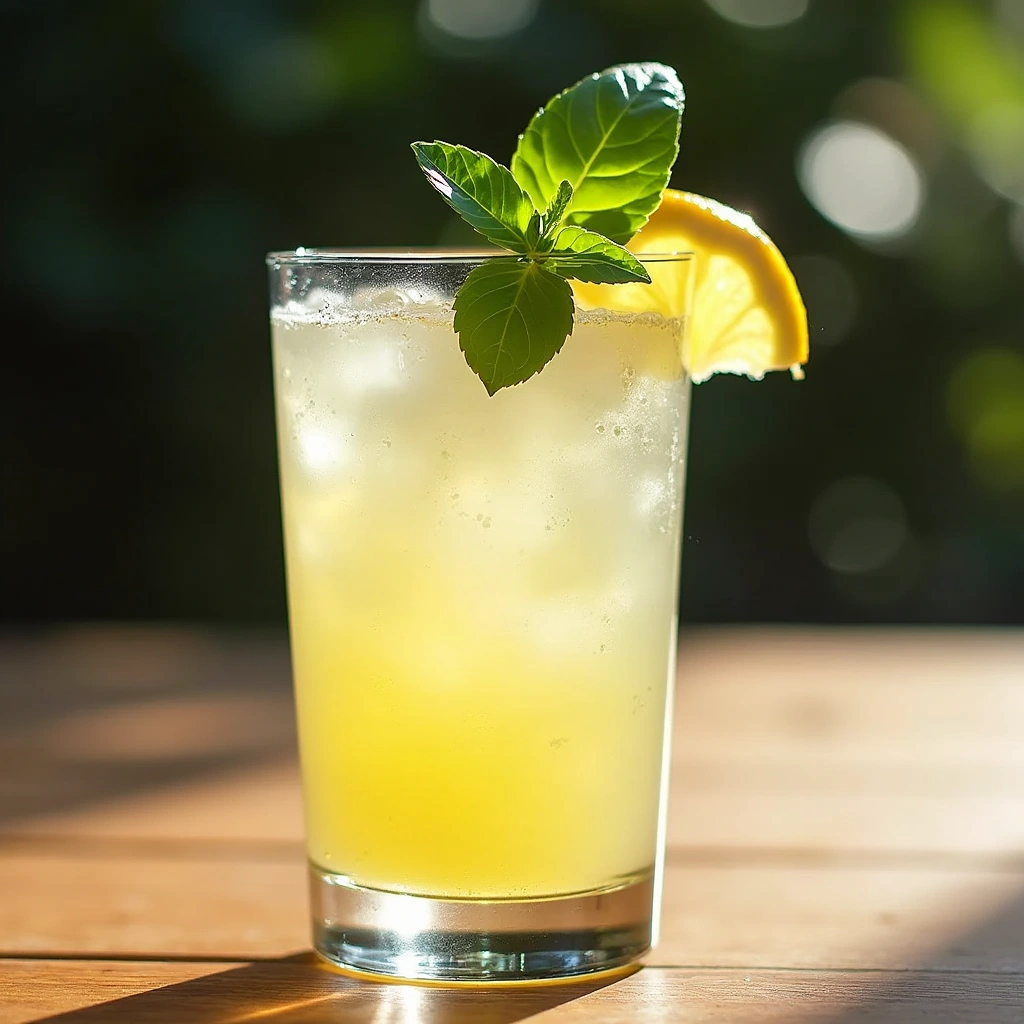 Gin Basil Smash Cocktail Recipes Fresh and Fragrant Drink Step 6 Garnish and Serve