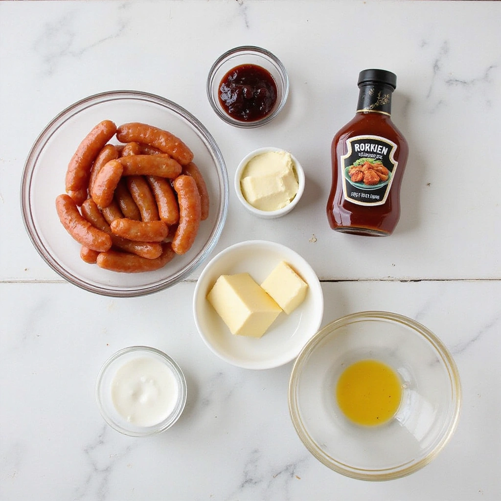 Grape Jelly Cocktail Smokies Recipes Easy Slow Cooker Appetizer Step 1 Prepare Ingredients