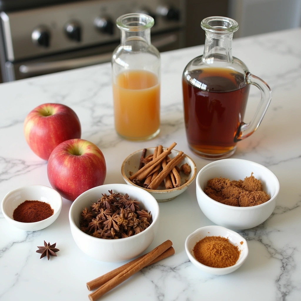 Hot Apple Cider Cocktail Recipes Cozy Fall and Winter Drink Step 1 Gather Ingredients