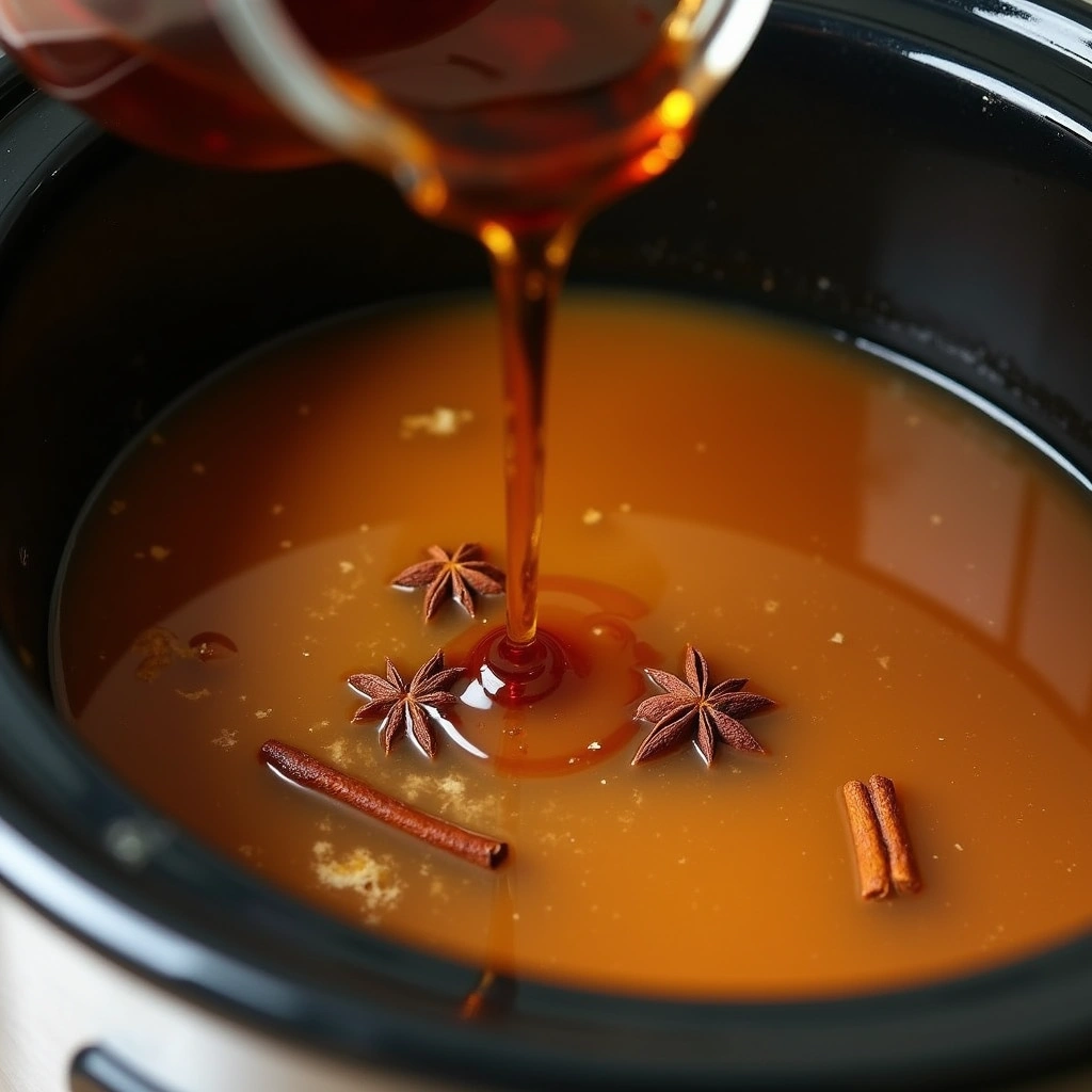 Hot Apple Cider Cocktail Recipes Cozy Fall and Winter Drink Step 3 Add Dark Rum