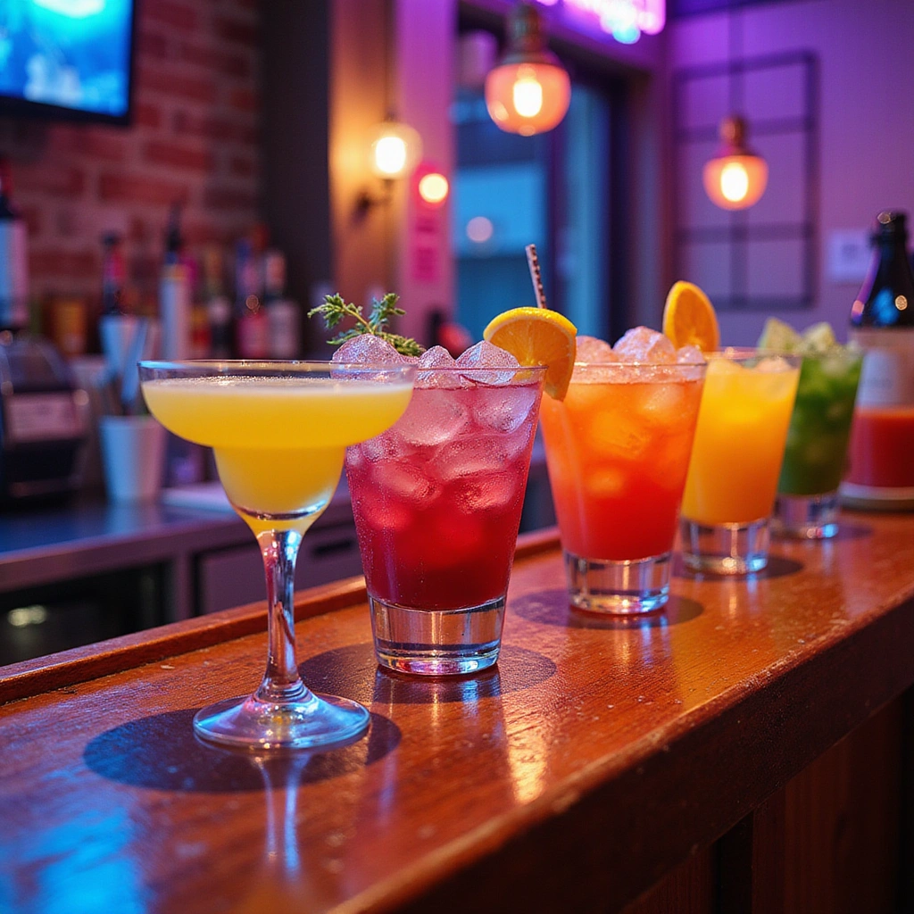 Jolly Rancher Cocktail Recipes Colorful Sweet Fun Drinks Step 5 Prepare Glasses