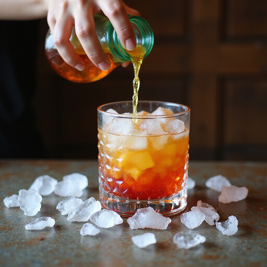 Jolly Rancher Cocktail Recipes Colorful Sweet Fun Drinks Step 6 Pour Cocktail Mixture