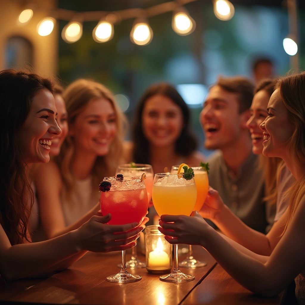 Jolly Rancher Cocktail Recipes Colorful Sweet Fun Drinks Step 8 Serve and Enjoy