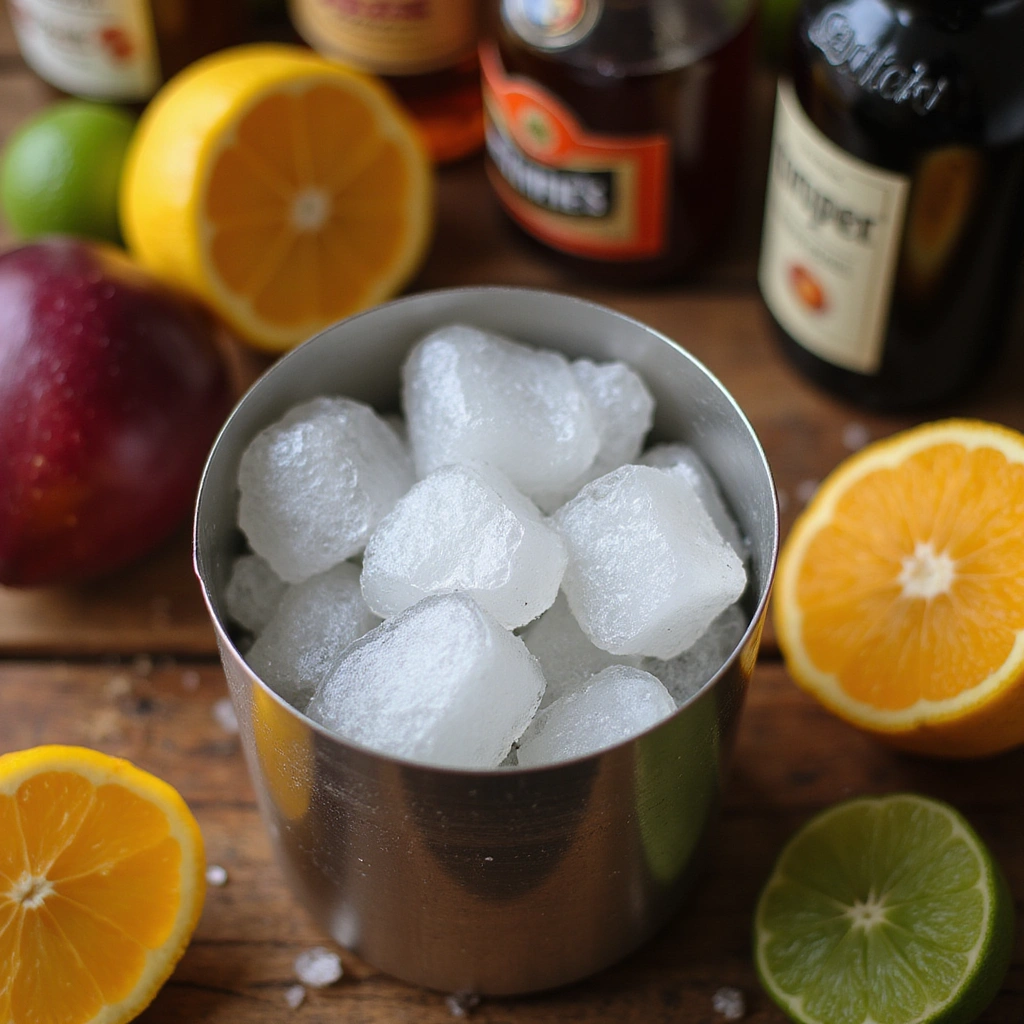 Lake Water Drink Cocktail Recipes Fun Party Drink Idea Step 2 Prepare the Shaker