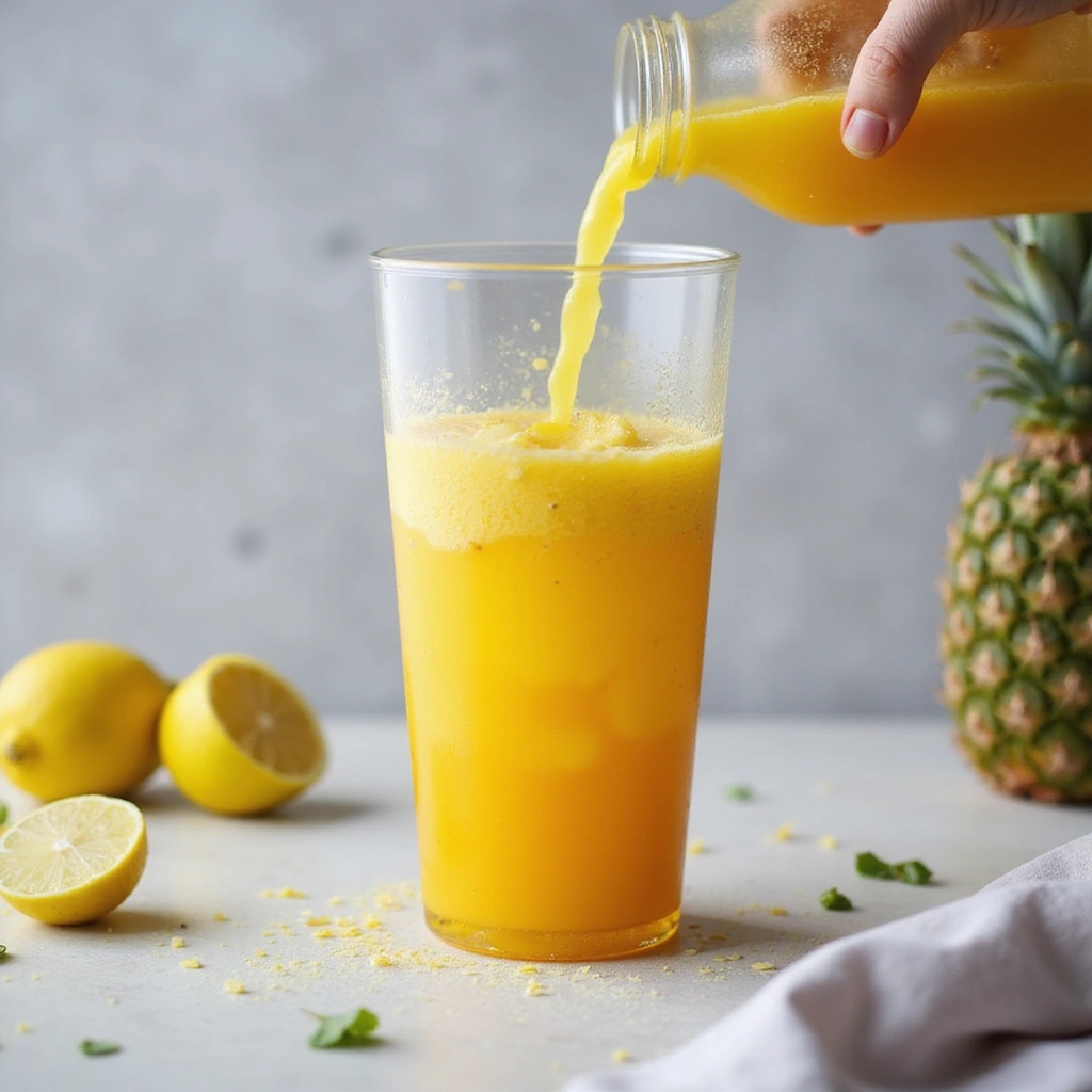 Lake Water Drink Cocktail Recipes Fun Party Drink Idea Step 4 Add the Fruit Mix