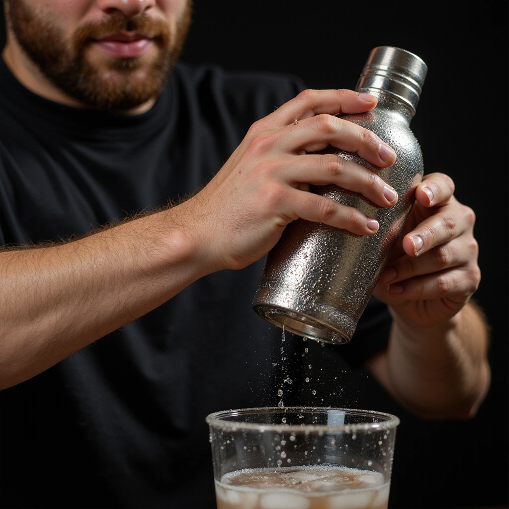 Orange Crush Cocktail Recipes Bright Refreshing Summer Drink Step 3 Shake the Mixture
