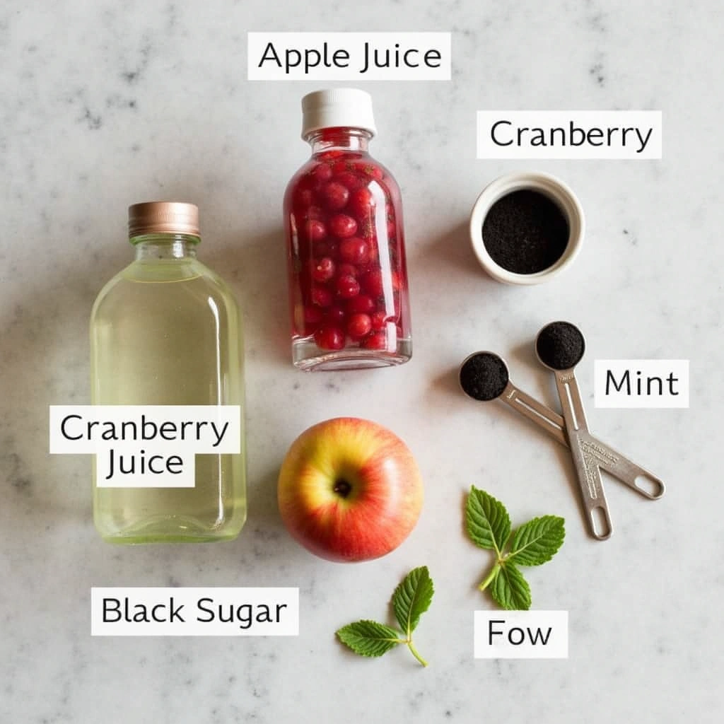 Poison Apple Drink Cocktail Recipes Spooky Halloween Treat Step 1 Prepare the Ingredients