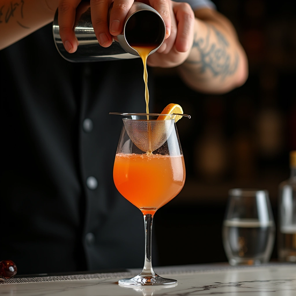 St Germain and Gin Cocktail Recipes Elegant and Refreshing Step 5 Strain the Cocktail