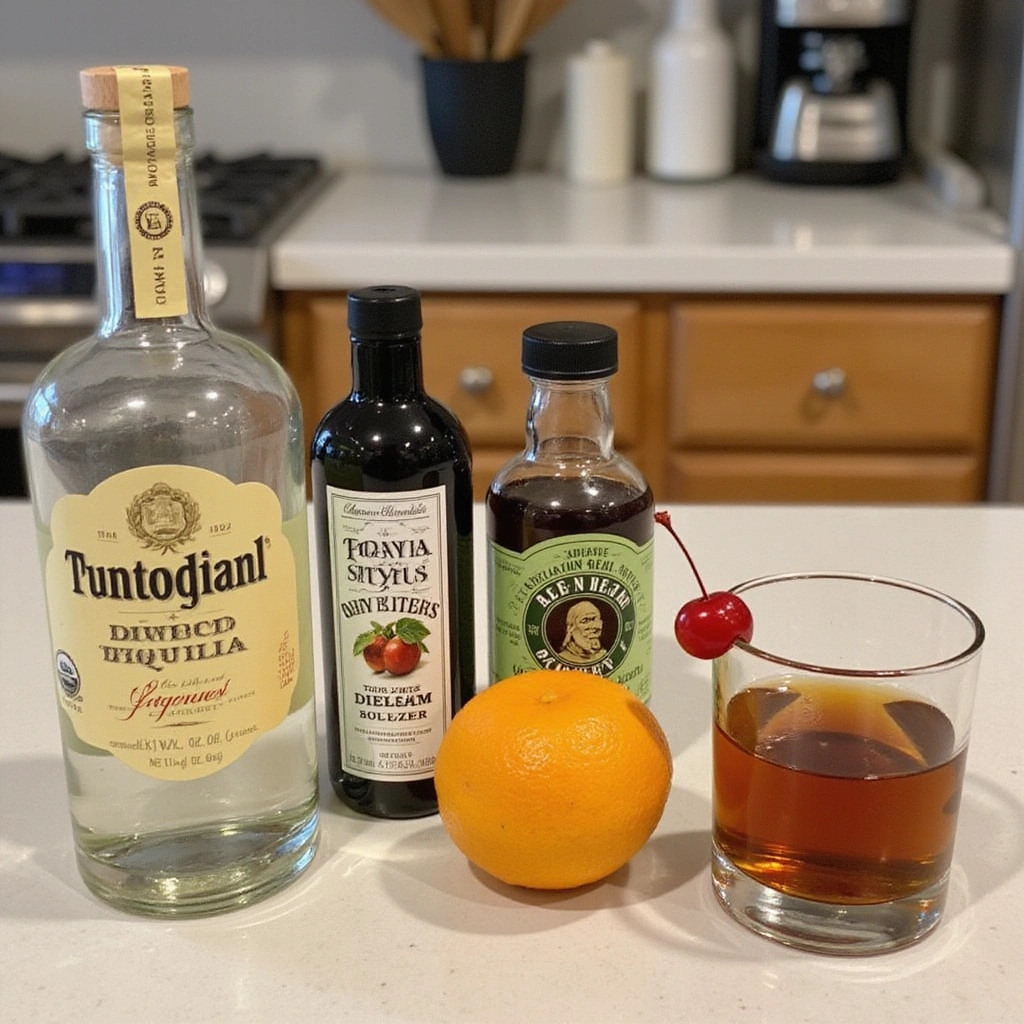 Tequila Old Fashioned Cocktail Recipes Unique Flavorful Twist Step 1 Gather Ingredients
