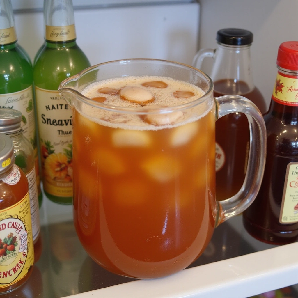 Thanksgiving Cocktail Pitcher Recipes Easy Holiday Party Drinks Step 7 Refreshing Leftovers