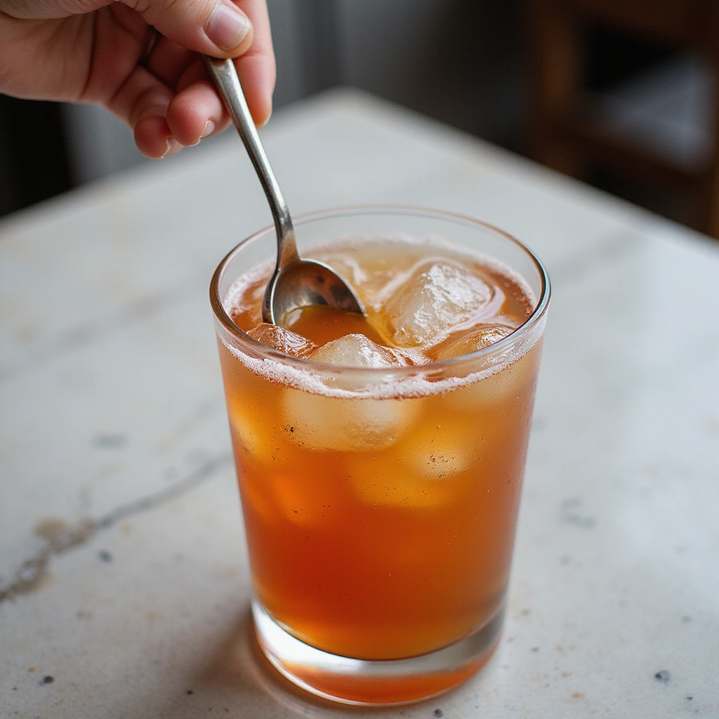 Whiskey Old Fashioned Cocktail Recipes Timeless and Bold Step 4 Stir the Cocktail