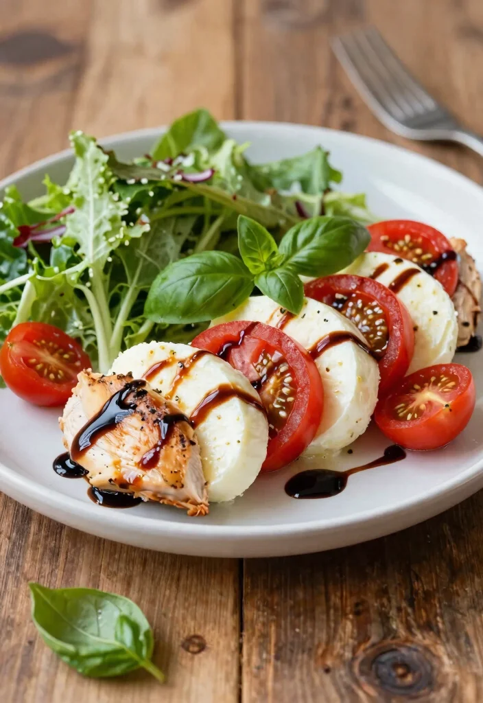 10 Five Ingredient Dinner Recipes for Simple Cooking 6. Caprese Stuffed Chicken 0