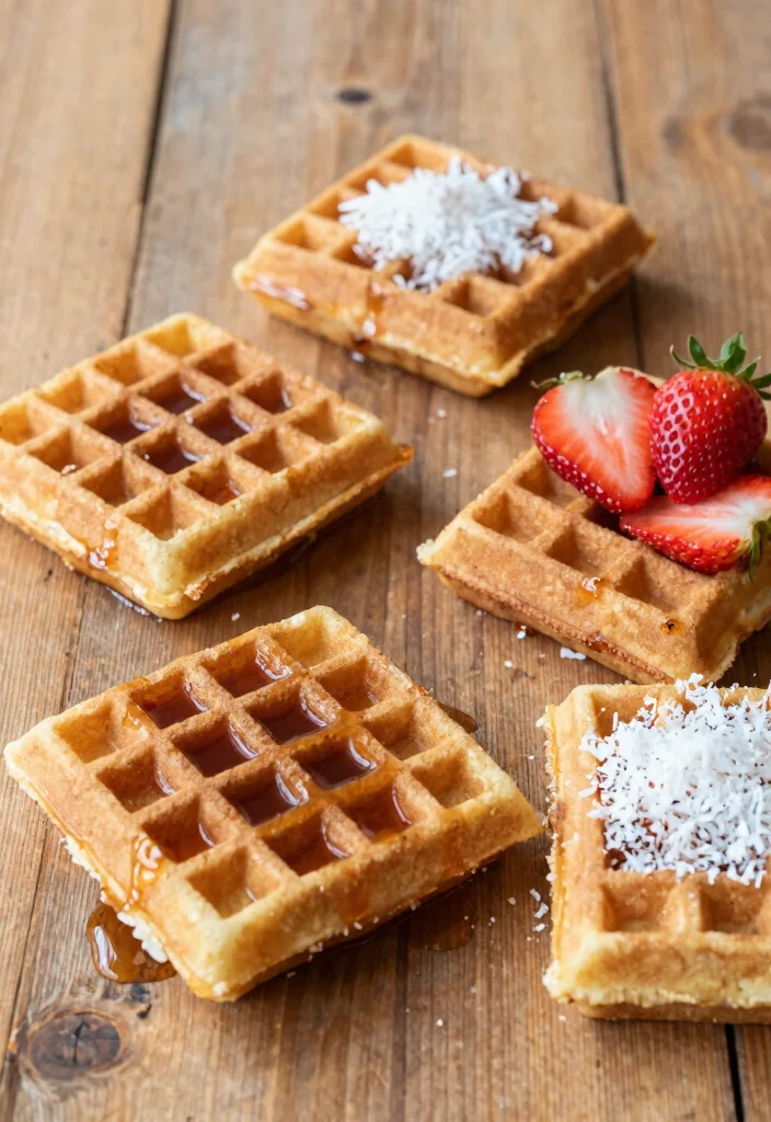 10 Healthy Chaffle Recipes for Easy Low Carb Meals 10. Coconut Flour Chaffles 0