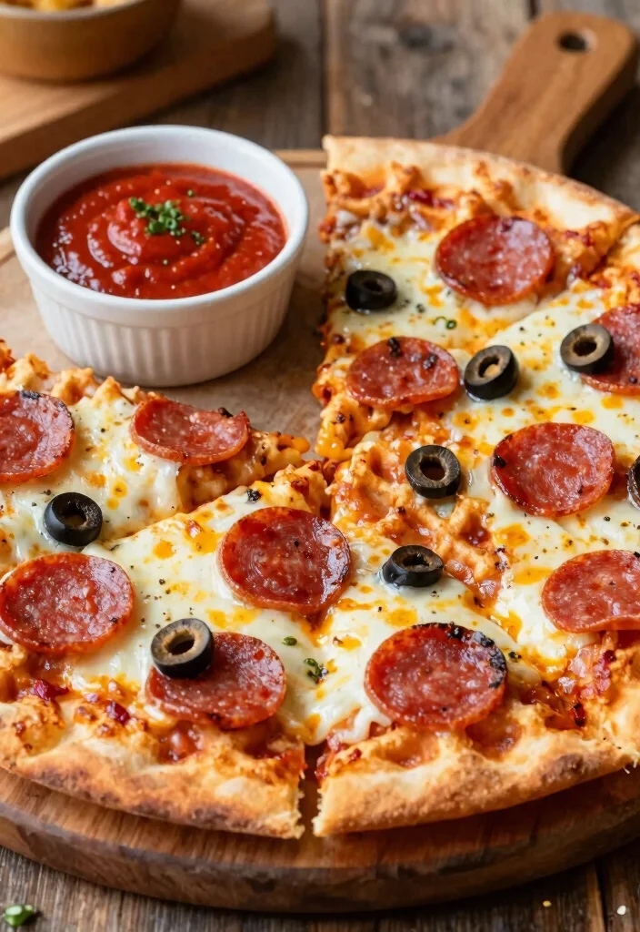 10 Healthy Chaffle Recipes for Easy Low Carb Meals 4. Pizza Chaffles 0