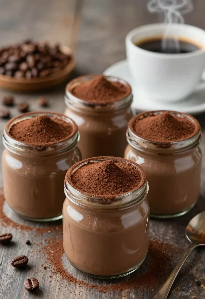 10 Heavy Cream Dessert Recipes for Rich Creamy Indulgence 5. Rich Coffee Cream Pots 0