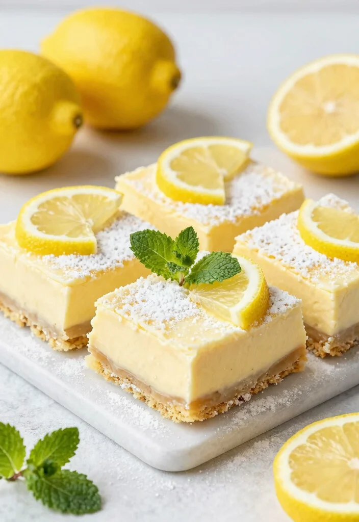 10 Heavy Cream Dessert Recipes for Rich Creamy Indulgence 6. Luscious Lemon Cream Bars 0
